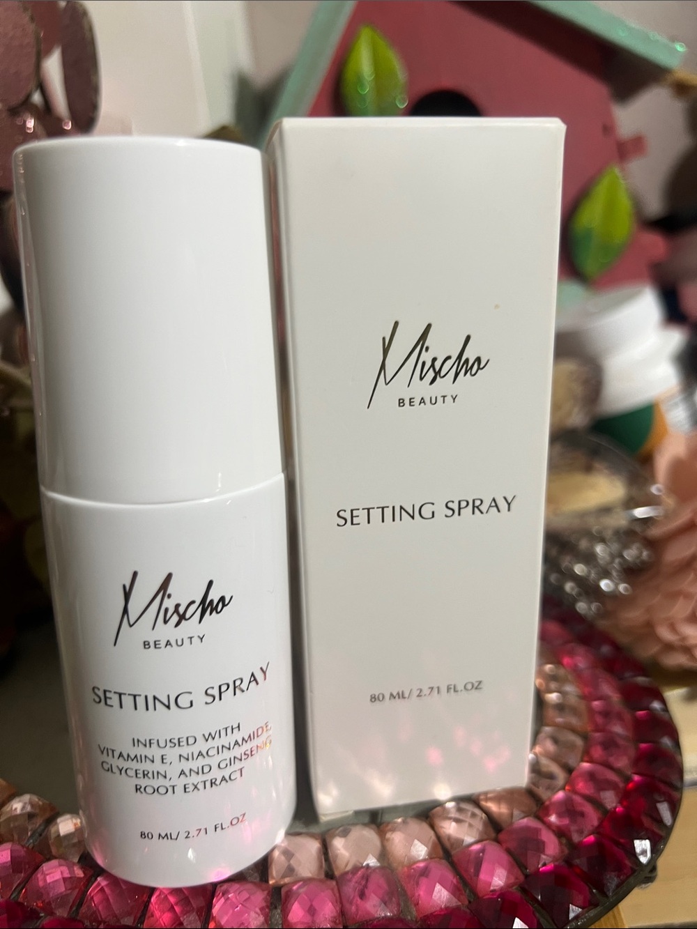 Mischo Beauty Glowy Radiance Dewy
Setting Spray NIB